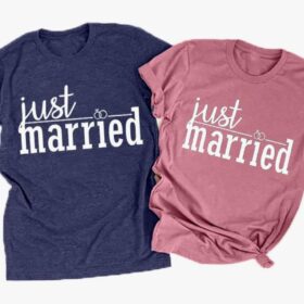 Maglietta Just Married