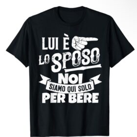 Maglietta Lui è lo Sposo