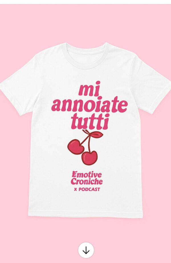 maglietta emotive croniche x podcast 2express