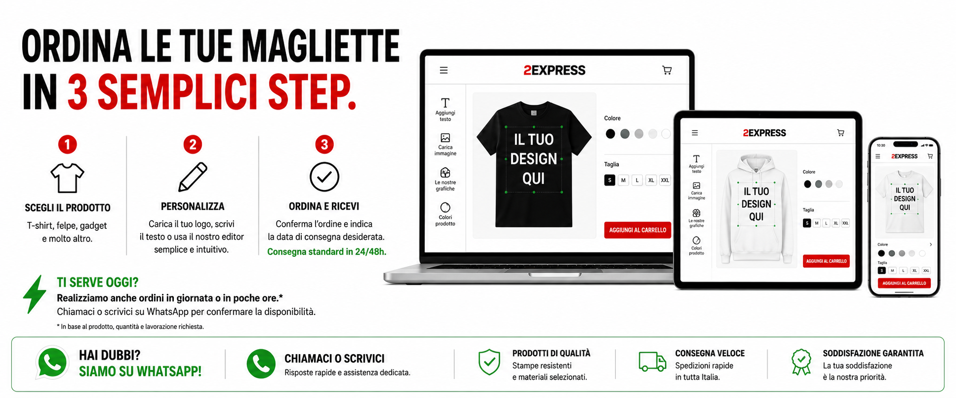 immagina crea stampa con 2express magliette personalizzate milano abbigliamento personalizzato milano stampa magliette milano