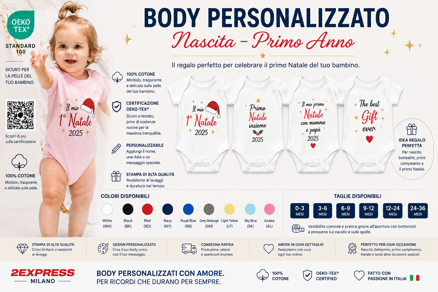 Body personalizzati milano 2express