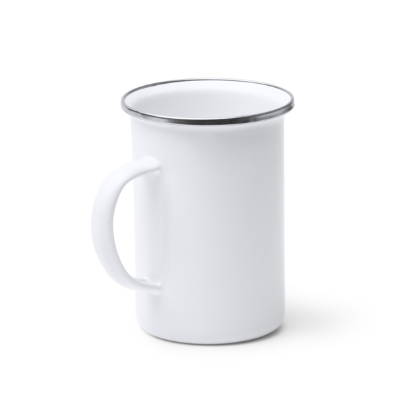 Tazze Alta in Metallo Smaltato Personalizzate milano – 380 ml tazze personalizzate milano metallo