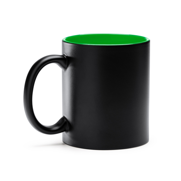 Tazza Duo Inciso – Base Nera con Fondo Colorato Tazza Duo Inciso – Base Nera con Fondo Colorato