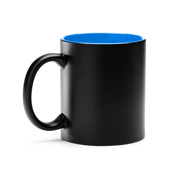 Tazza Duo Inciso – Base Nera con Fondo Colorato Tazza Duo Inciso – Base Nera con Fondo Colorato