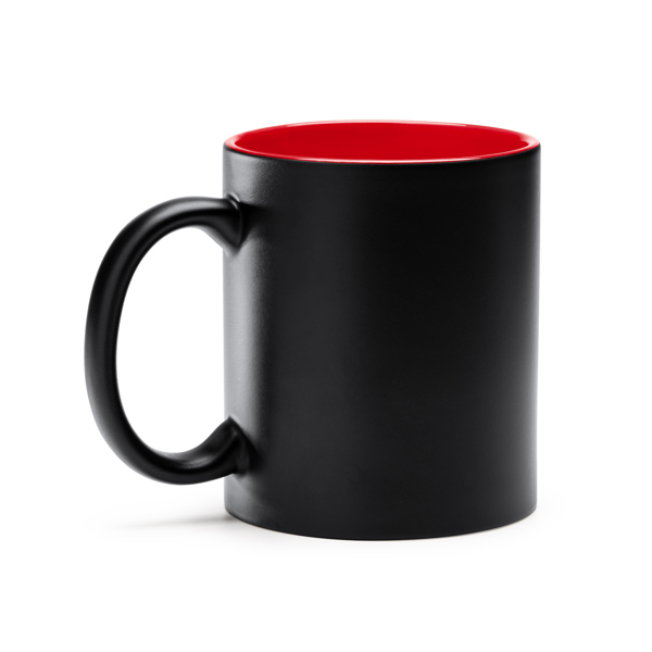 Tazza Duo Inciso – Base Nera con Fondo Colorato Tazza Duo Inciso – Base Nera con Fondo Colorato