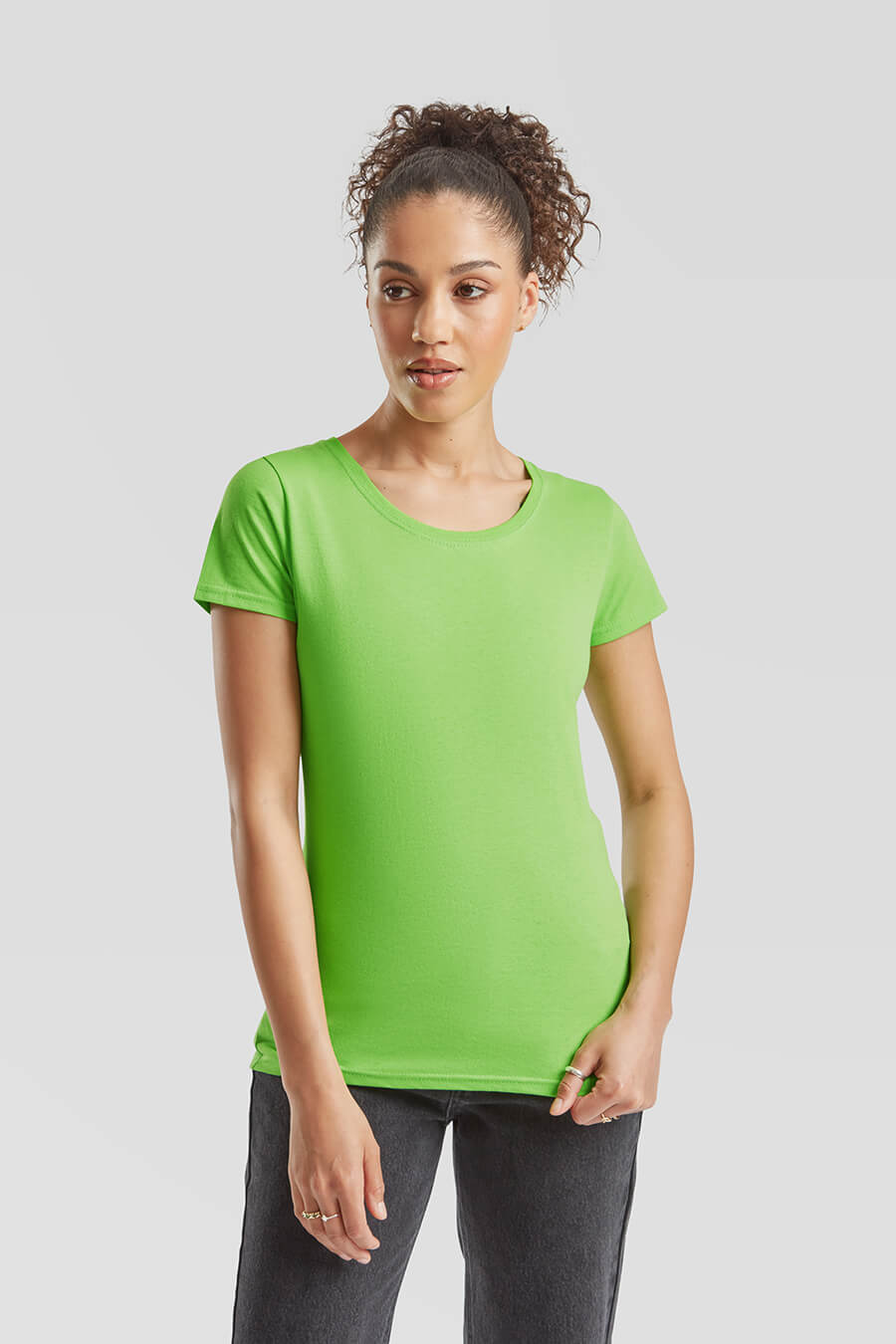 UNI_FRUIT_614200-14 magliette personalizzate milano donna verde