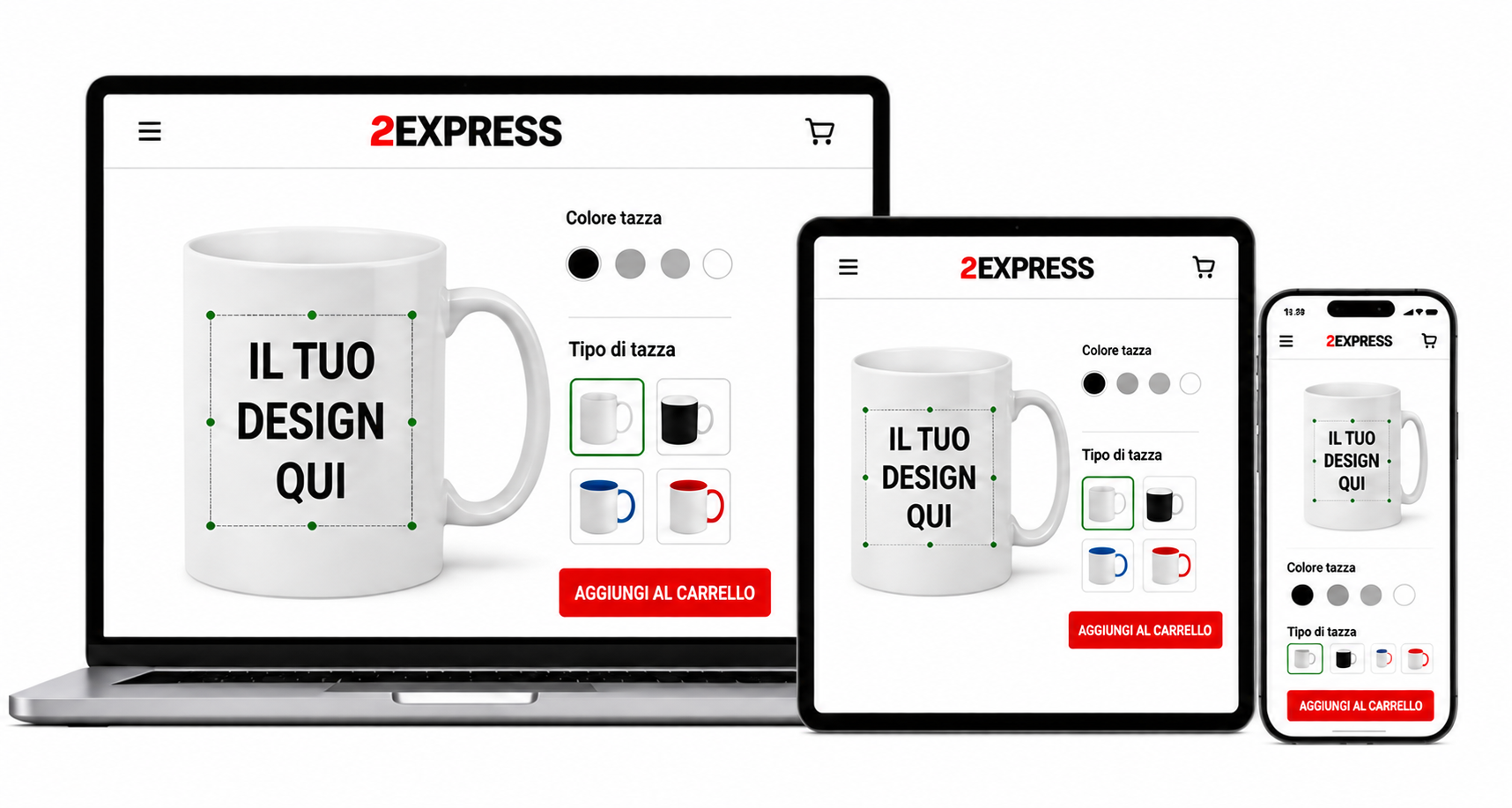 Tazza personalizzata 2Express