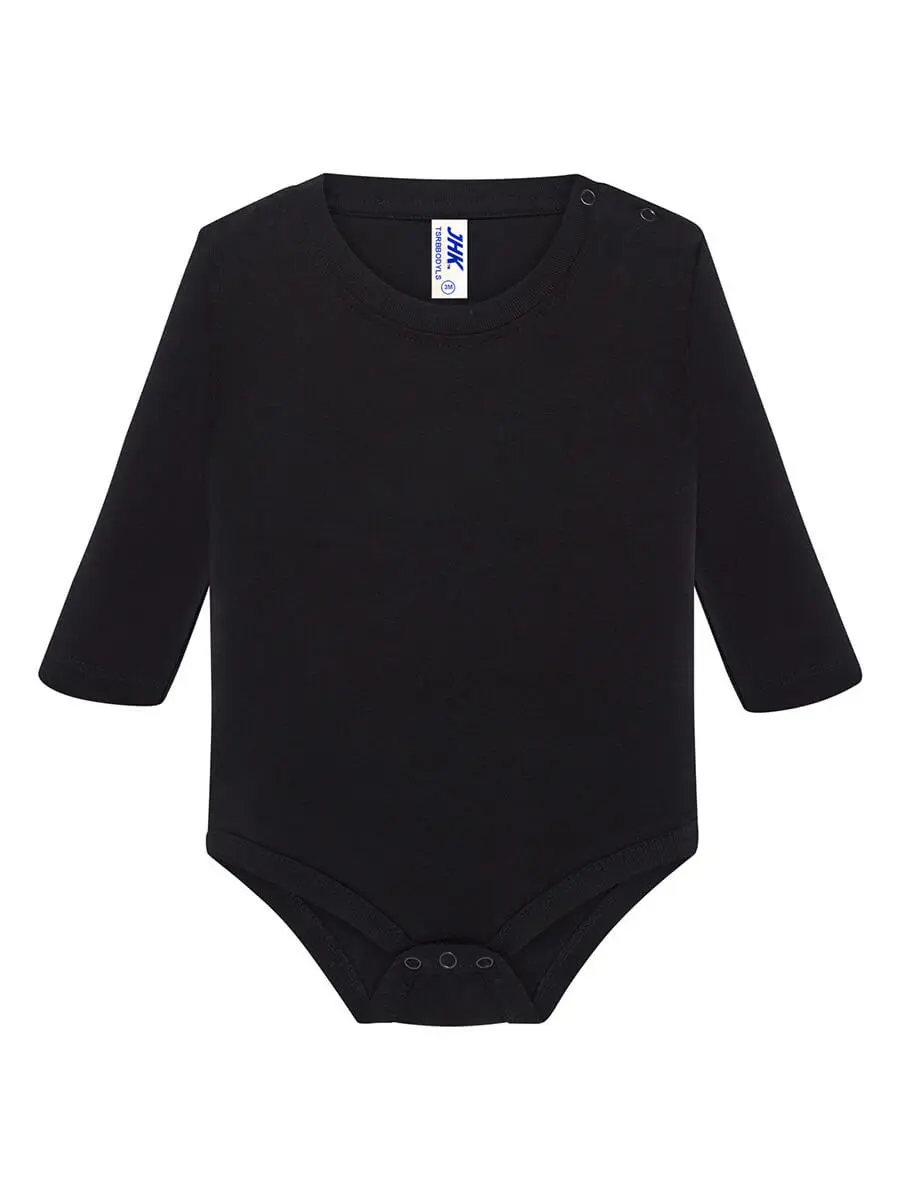 Body neonato in 100% cotone 170 g – 2EDGZSSZA Nero Body neonato in 100% cotone 170 g – 2EDGZSSZA Nero