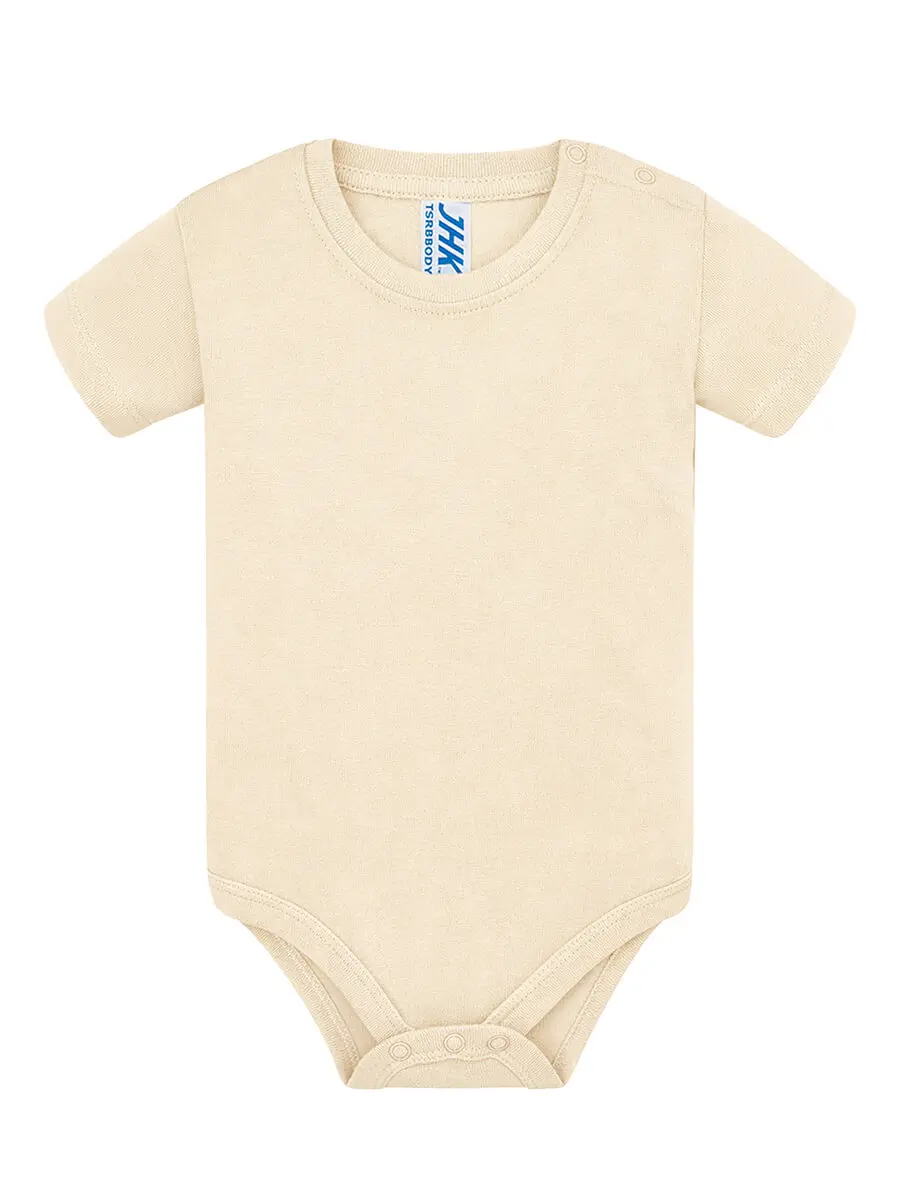 Body neonato in 100% cotone 170 g Panna Body neonato in 100% cotone 170 g Panna