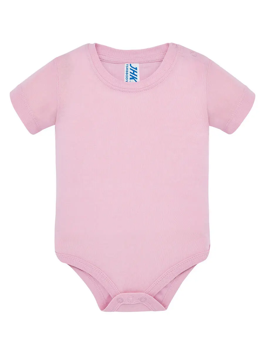 Body neonato in 100% cotone 170 g Rosa Body neonato in 100% cotone 170 g Rosa