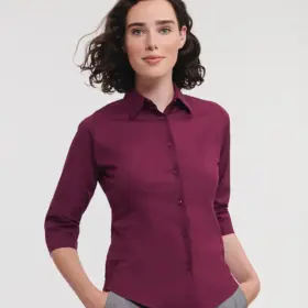Camicia donna manica 3/4 140 g