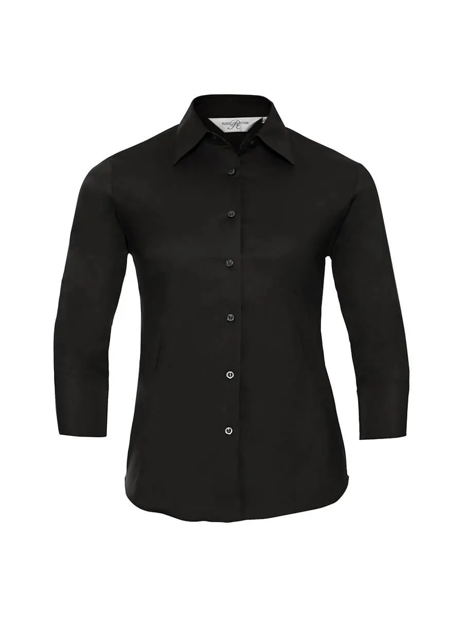 Camicia donna manica 3/4 140 g Nero Camicia donna manica 3/4 140 g Nero