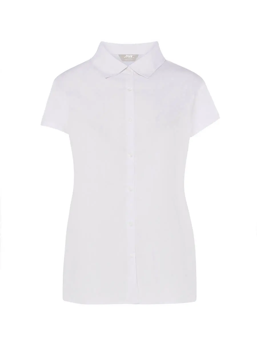 Camicia donna manica corta 115 g Bianco Camicia donna manica corta 115 g Bianco