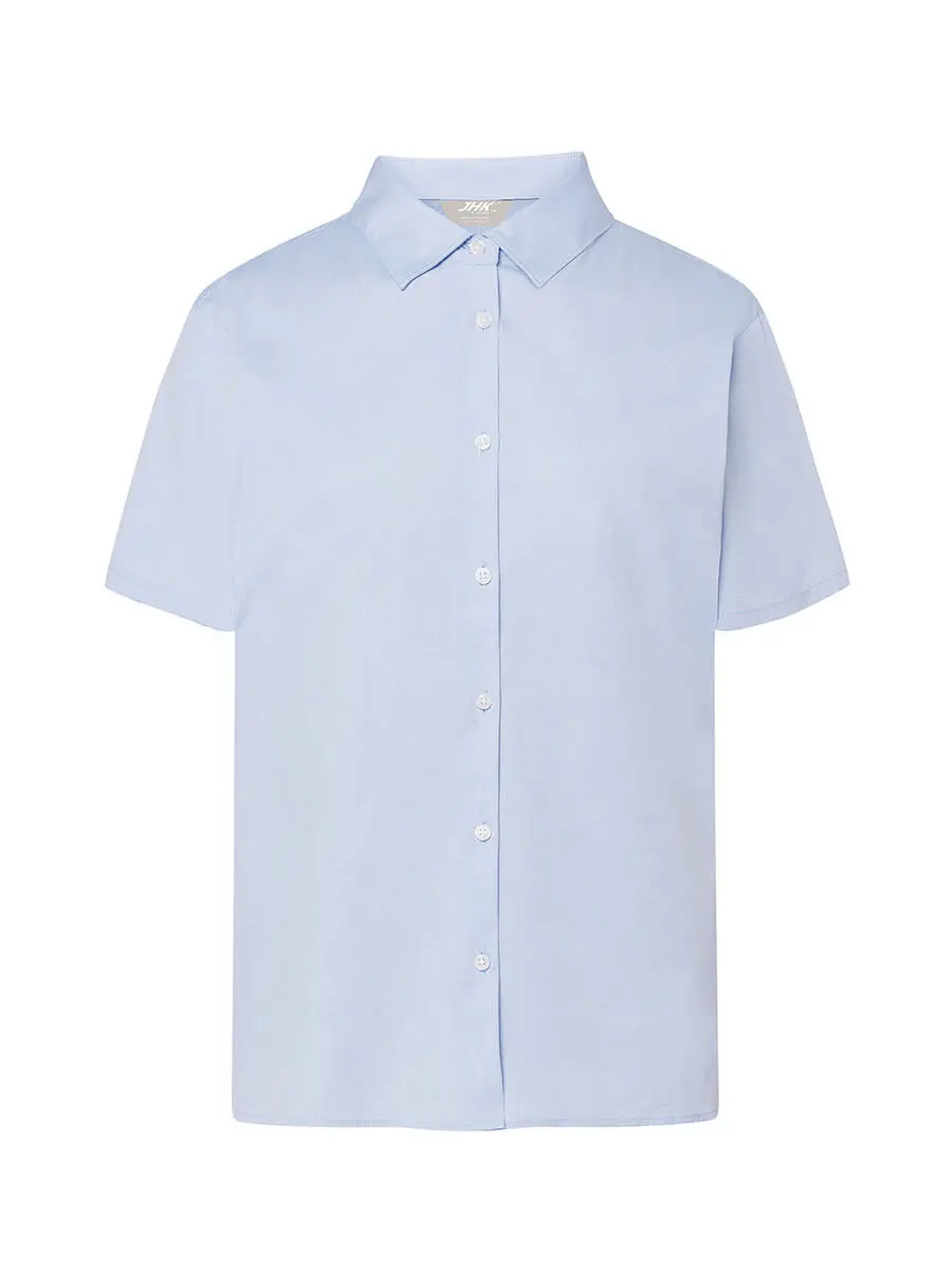 Camicia donna manica corta 135 g Azzurro cielo Camicia donna manica corta 135 g Azzurro cielo