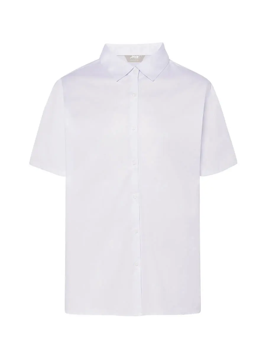 Camicia donna manica corta 135 g Bianco Camicia donna manica corta 135 g Bianco