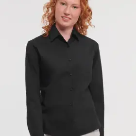 Camicia donna manica lunga in 100% cotone 125 g