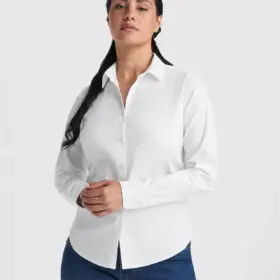 Camicia donna manica lunga slim fit 140 g – 2E6R9MQPS