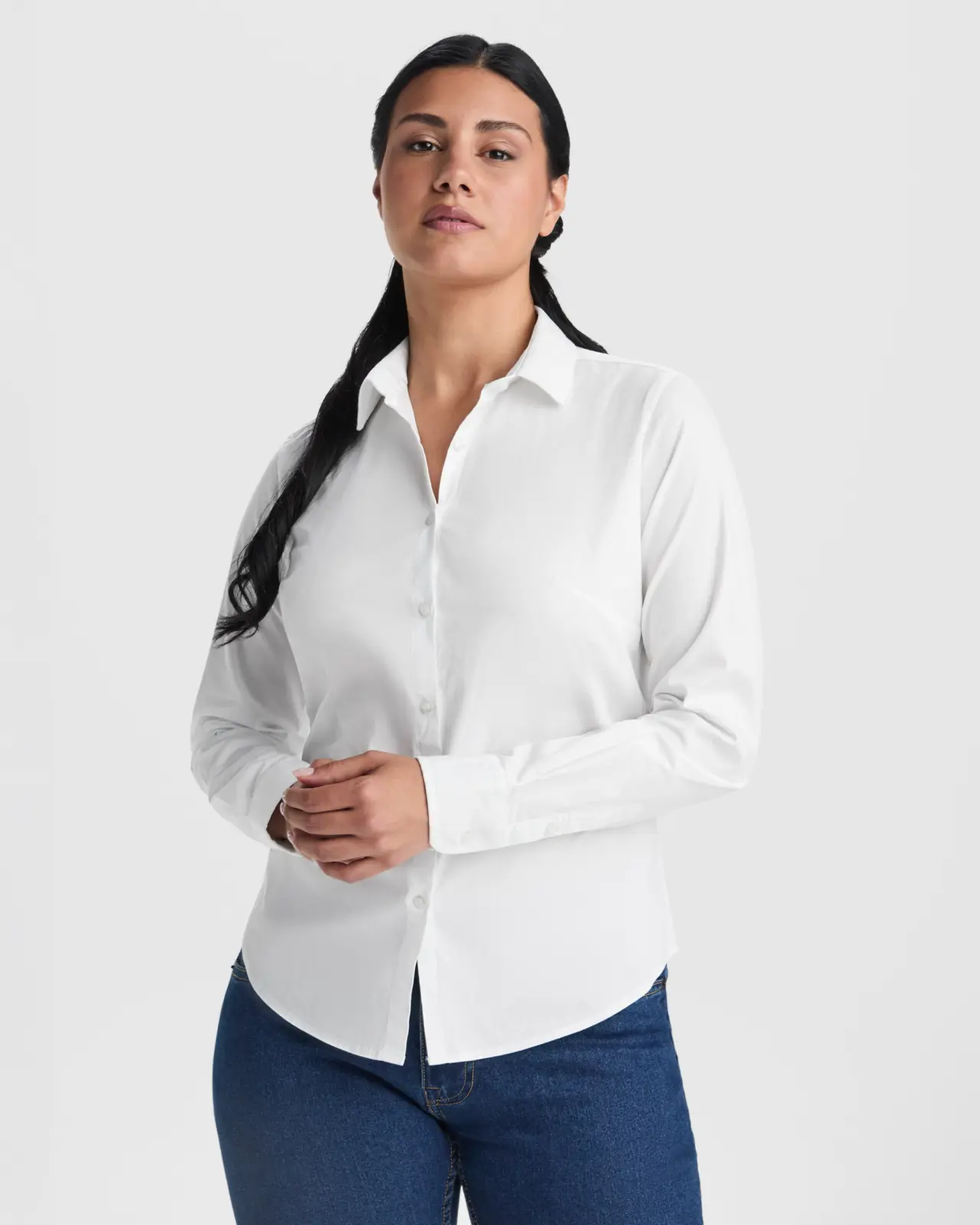 Camicia donna manica lunga slim fit 140 g – 2E6R9MQPS Camicia donna manica lunga slim fit 140 g – 2E6R9MQPS