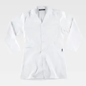 Camicia unisex manica lunga 150 g Bianco