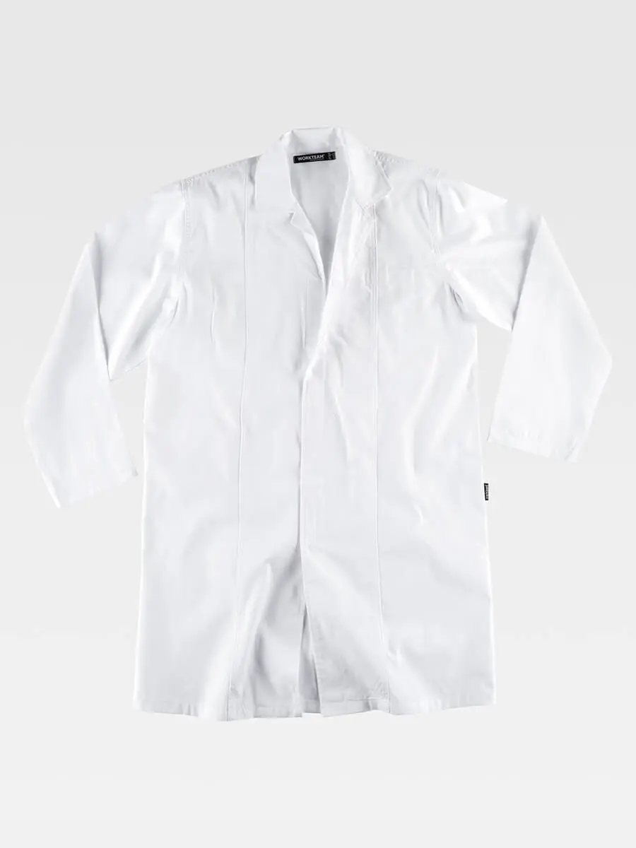 Camicia unisex manica lunga 200 g Bianco Camicia unisex manica lunga 200 g Bianco