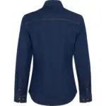 Camicia unisex manica lunga slim fit 210 g