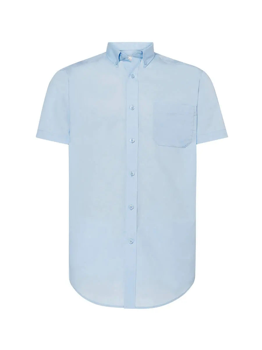 Camicia uomo manica corta 115 g Azzurro cielo Camicia uomo manica corta 115 g Azzurro cielo