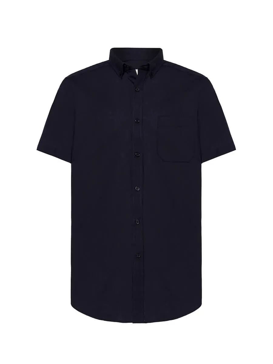 Camicia uomo manica corta 115 g Blu navy Camicia uomo manica corta 115 g Blu navy