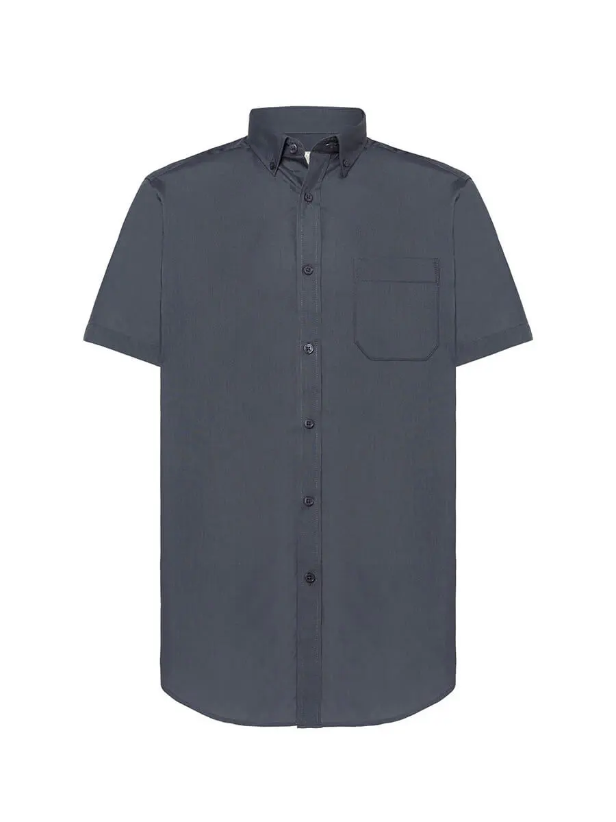 Camicia uomo manica corta 115 g Grigio Camicia uomo manica corta 115 g Grigio
