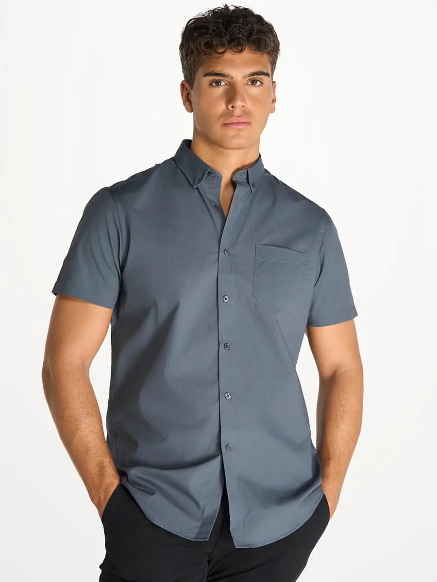 Camicia uomo manica corta 115 g Camicia uomo manica corta 115 g