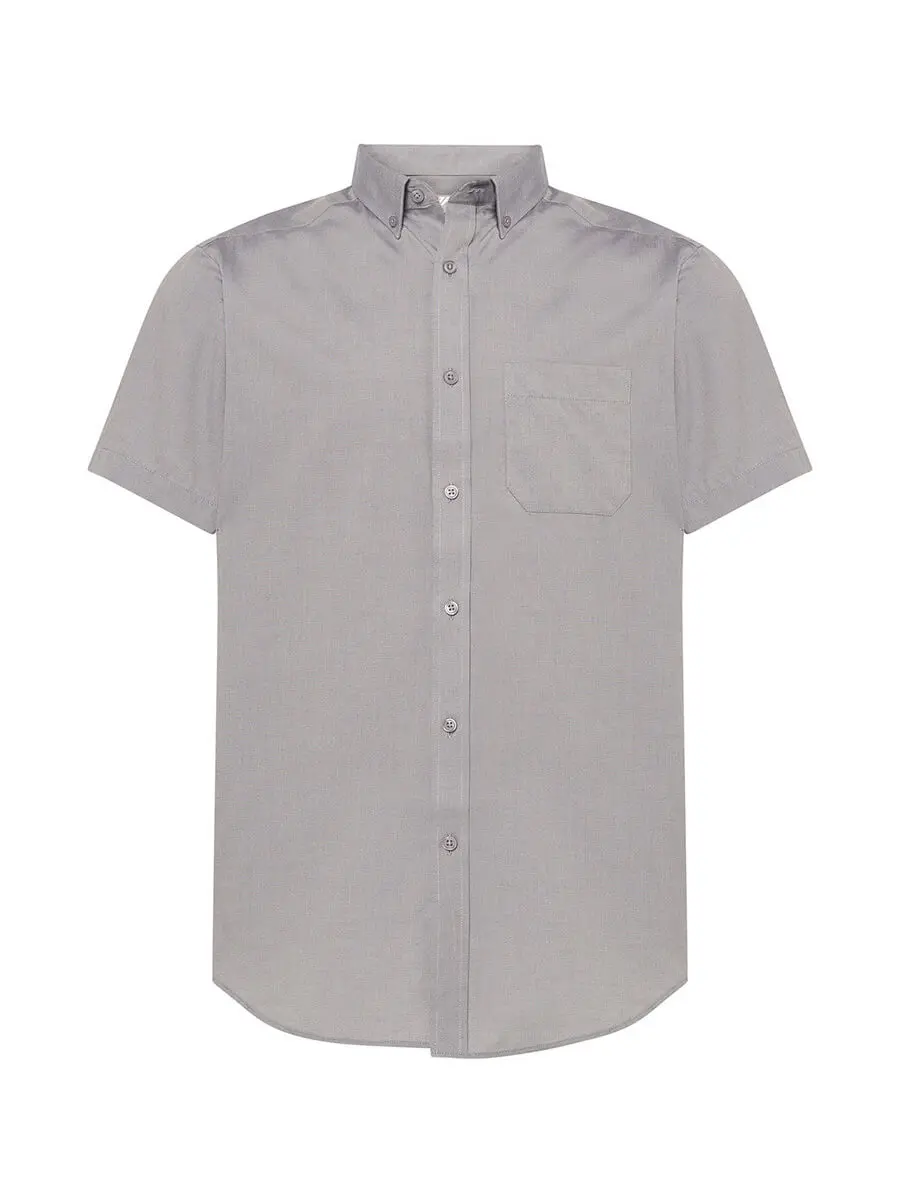 Camicia uomo manica corta 135 g Argento Camicia uomo manica corta 135 g Argento
