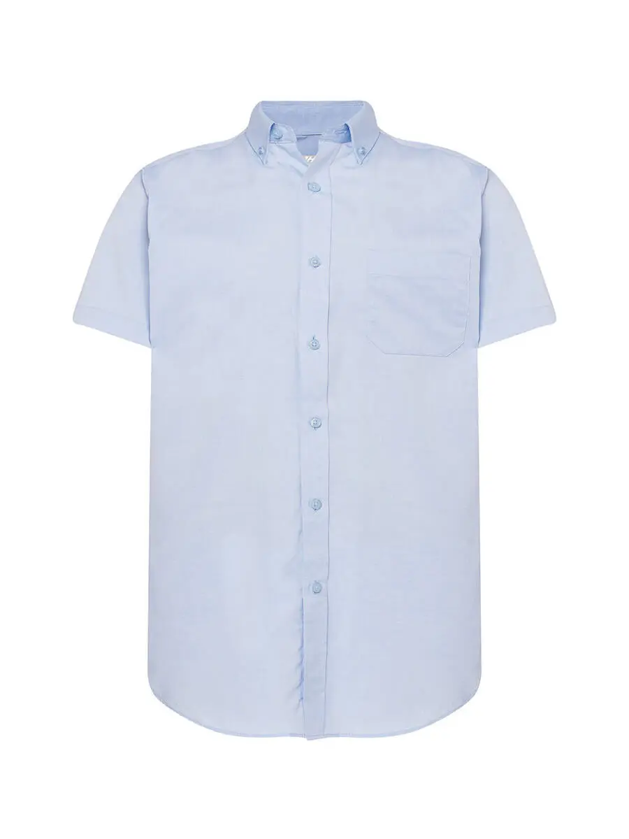 Camicia uomo manica corta 135 g Azzurro cielo Camicia uomo manica corta 135 g Azzurro cielo