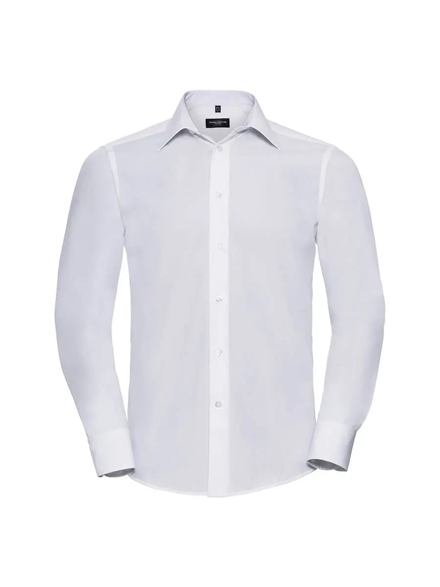 Camicia uomo manica lunga 105 g Bianco Camicia uomo manica lunga 105 g Bianco