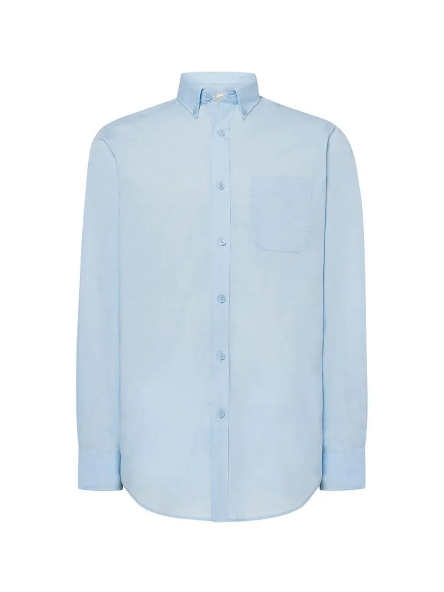 Camicia uomo manica lunga 115 g Azzurro cielo Camicia uomo manica lunga 115 g Azzurro cielo