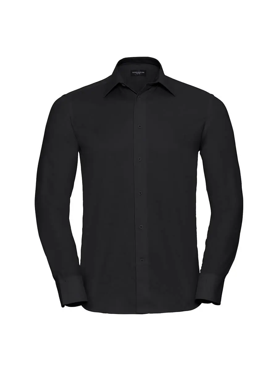 Camicia uomo manica lunga 135 g – 2EBHOC99Q Nero Camicia uomo manica lunga 135 g – 2EBHOC99Q Nero