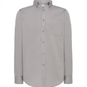 Camicia uomo manica lunga 135 g Argento