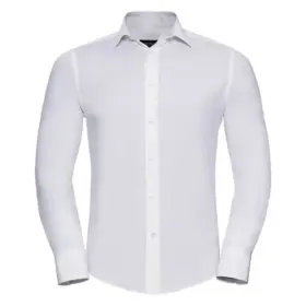 Camicia uomo manica lunga 140 g Bianco