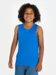 Canotta bambino girocollo in 100% cotone 155 g
