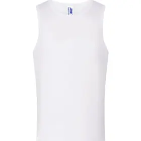 Canotta bambino girocollo in 100% cotone 155 g Bianco