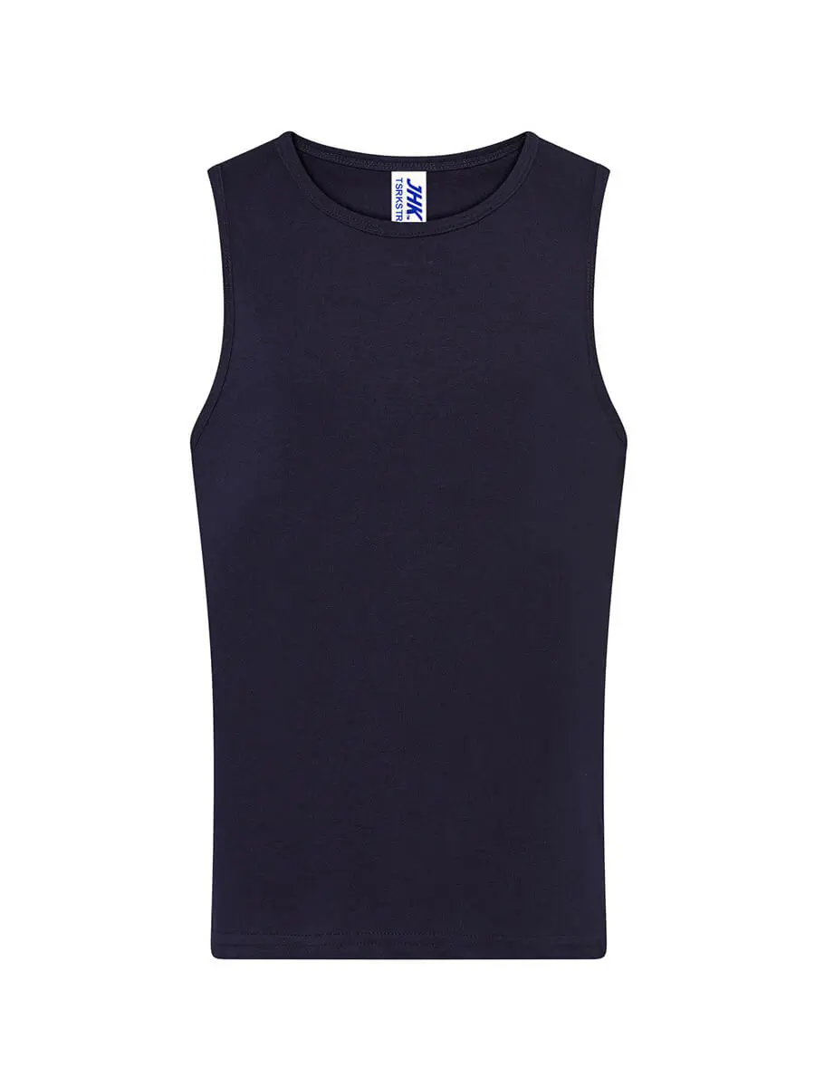Canotta bambino girocollo in 100% cotone 155 g Blu navy Canotta bambino girocollo in 100% cotone 155 g Blu navy
