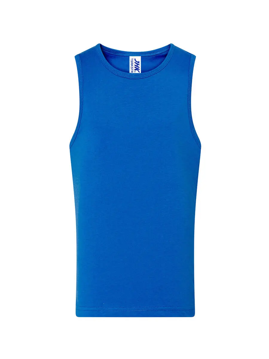 Canotta bambino girocollo in 100% cotone 155 g Blu royal Canotta bambino girocollo in 100% cotone 155 g Blu royal