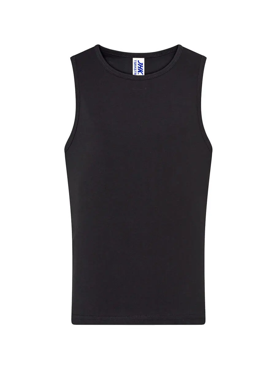 Canotta bambino girocollo in 100% cotone 155 g Nero Canotta bambino girocollo in 100% cotone 155 g Nero