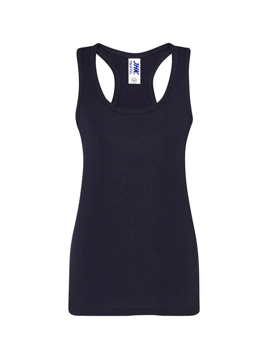 Canotta bambino girocollo in 100% cotone 170 g Blu navy Canotta bambino girocollo in 100% cotone 170 g Blu navy