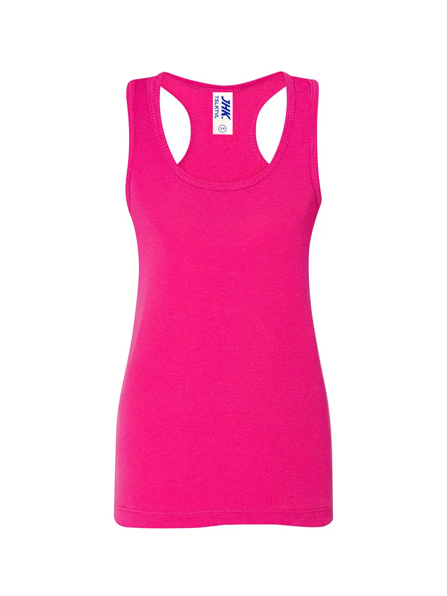 Canotta bambino girocollo in 100% cotone 170 g Fucsia Canotta bambino girocollo in 100% cotone 170 g Fucsia