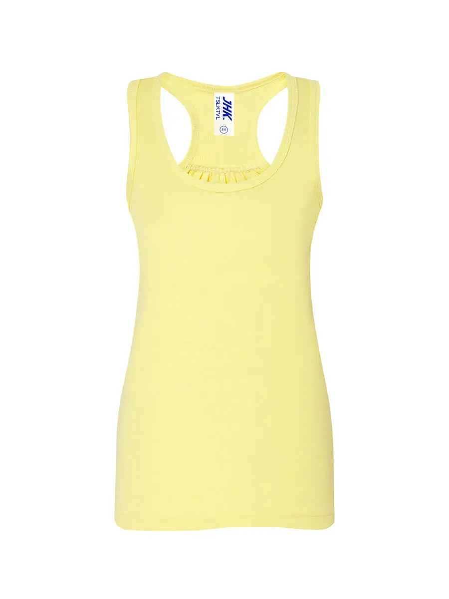 Canotta bambino girocollo in 100% cotone 170 g Giallo chiaro Canotta bambino girocollo in 100% cotone 170 g Giallo chiaro