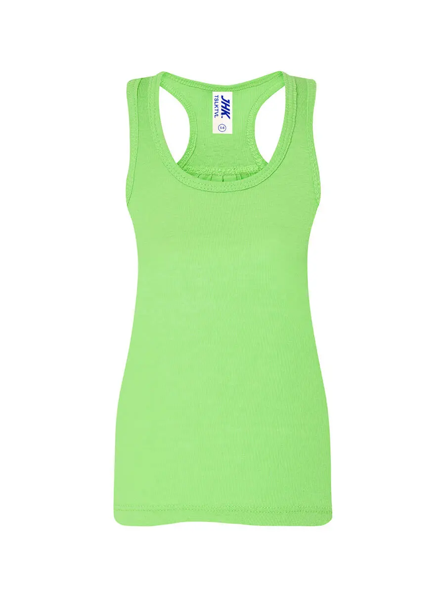 Canotta bambino girocollo in 100% cotone 170 g Verde lime Canotta bambino girocollo in 100% cotone 170 g Verde lime
