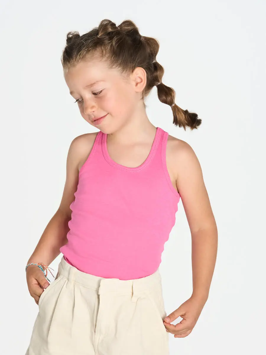 Canotta bambino girocollo in 100% cotone 170 g Canotta bambino girocollo in 100% cotone 170 g