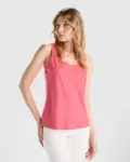 Canotta donna girocollo in 100% cotone 150 g