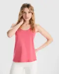 Canotta donna girocollo in 100% cotone 150 g
