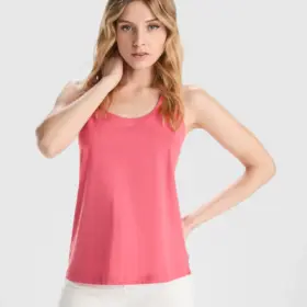 Canotta donna girocollo in 100% cotone 150 g 2