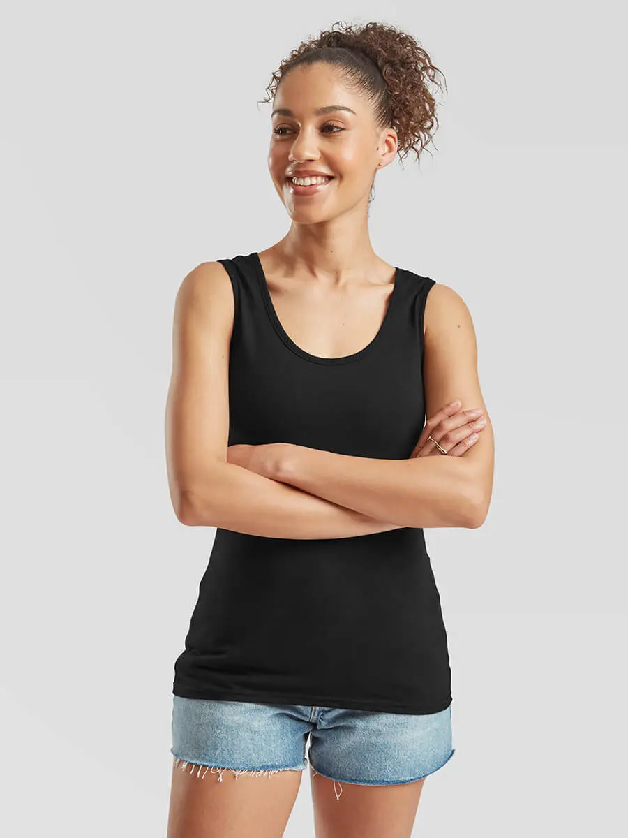 Canotta donna slim fit in 100% cotone 165 g Canotta donna slim fit in 100% cotone 165 g